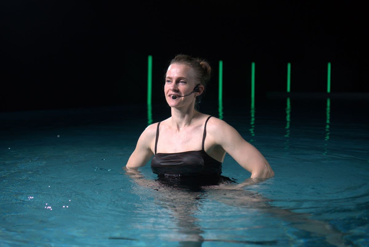 Lisa, Kursleitung bei Hydrohex